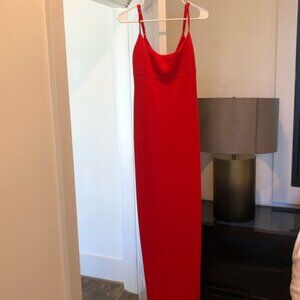Nookie Bailey Column Gown, Color: Cherry/Red,  Size: XL